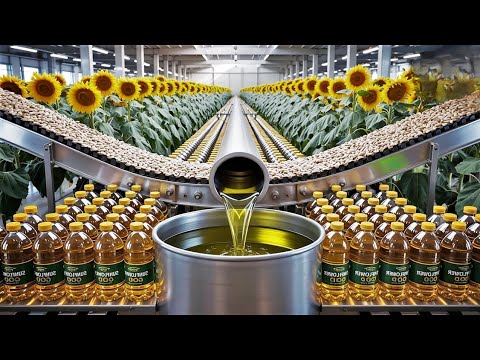 كيف يتم صنع زيت المائدة من بذور دوار الشمس باستخدام المعالجة القلوية