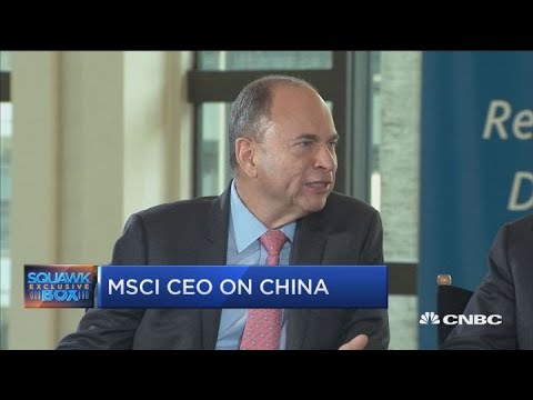 MSCI CEO on China and index investing