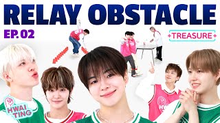 TREASURE vs. Ultimate Relay Obstacle | HWAITING S5 EP2