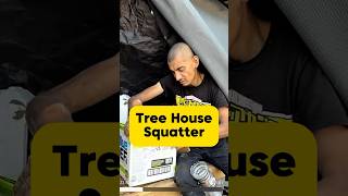 Tree House Squatter Beats The Summer Heat Residing In The Trees Of La