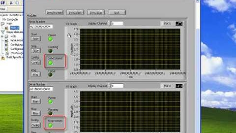 #3 Demo Video - LabVIEW & USB-inSync - ChronoLogic