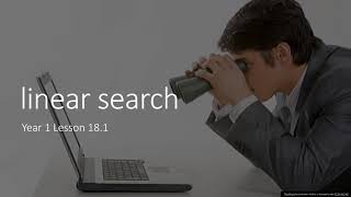 18 1 linear search