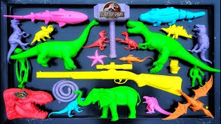 Dinosaurs JURASSIC WORLD DOMINION : Mosasaurus, T-rex, Siren Head, Giganotosaurus, Godzilla x Kong.