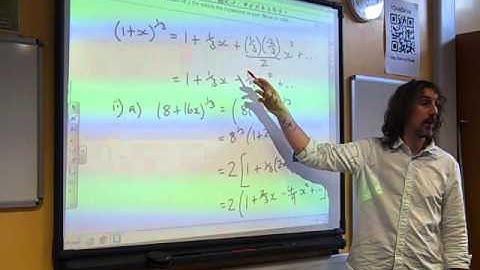 C4 OCR Binomial Expansion January 2010 q5