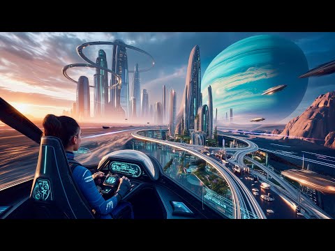 The World in 2100: Inside a Stunning Futuristic Eco City (4K Cinematic)