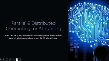 How Parallel & Distributed Computing Powers AI Training | Simplified Explanation