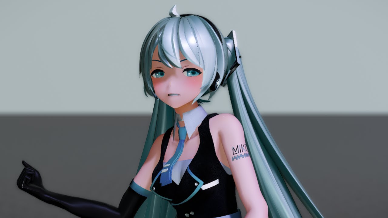 【MMD】 カルチャ 『YYB Era Miku』