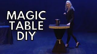 Build Your Own Magic Table | DIY Magic Props