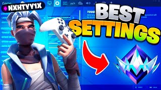 ЛУЧШИЕ НАСТРОЙКИ ГЕЙМПАДА 5 ГЛАВЫ ФОРТНАЙТА / BEST FORTNITE SETTINGS FOR GAMEPAD CHAPTER 5