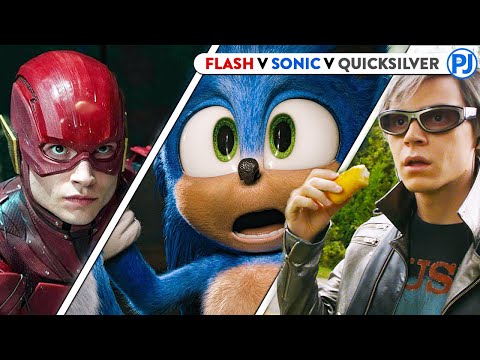 Sonic Vs Flash Vs Quicksilver - Who Is The Fastest? - PJ Explained