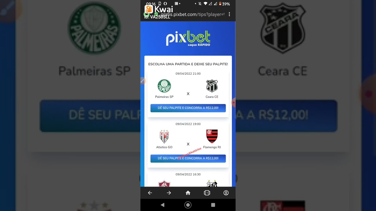 palpite do jogo de hoje pixbet