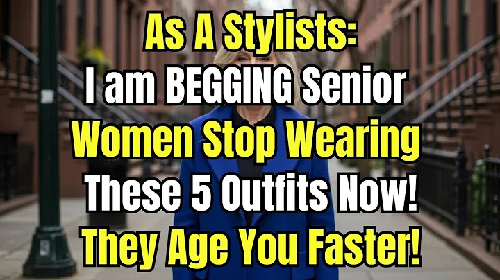 Senior Women: I'm BEGGING You To Stop Wearing These 5 Outfits They're Making You Look Older!)