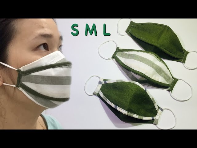 NEW 3D Mask is very NICE and easy to BREATHE. FULL SIZE Tutorial are slow easy to understand & make