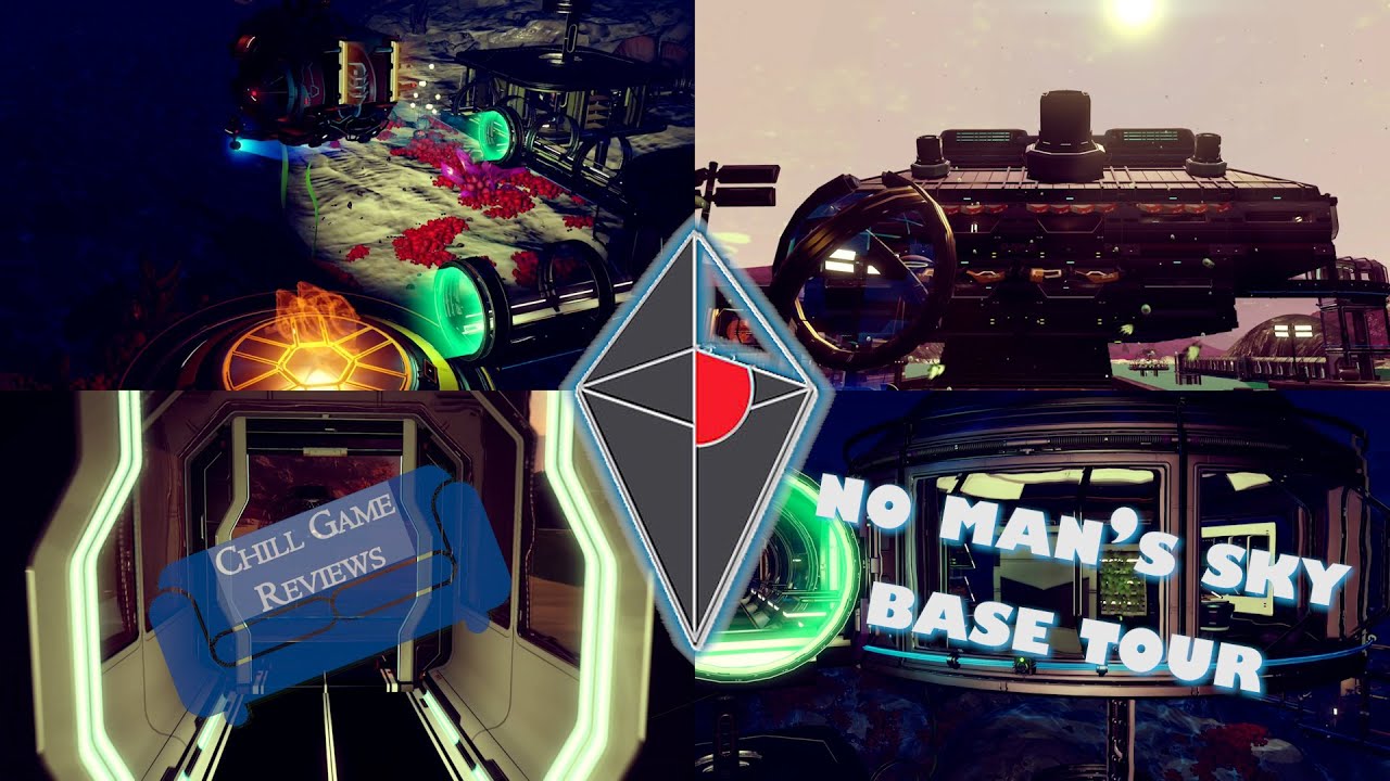 A guided tour of my No Man's Sky base