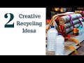 Don't Throw It Away! 2 Amazing Recycling Ideas! 😍♻️