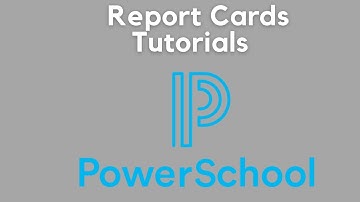Grade 1 to 6 Report Card Tutorial