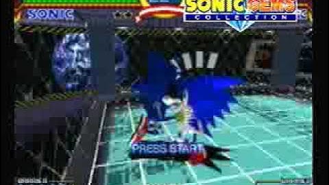 Sonic Gems Collection intro