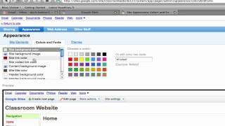 Google Sites #3: How to Change the Appearance of Your Site