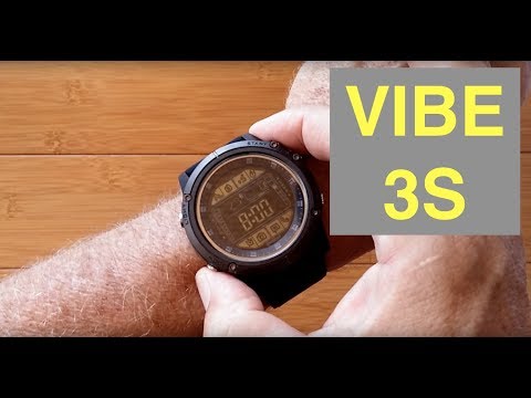 ZEBLAZE VIBE 3S Absolute Toughness 5ATM Waterproof Smartwatch: Unboxing and 1st Look