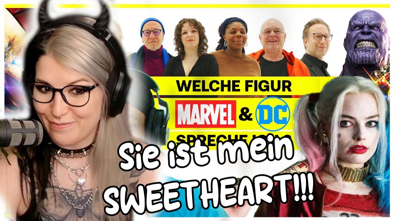 Sag mir, welchen Marvel/DC Charakter ich spreche! | React auf Datteltäter