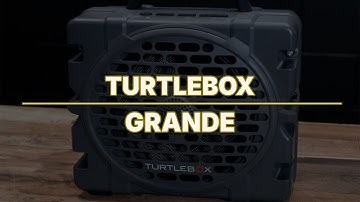 Turtlebox Audio Grande Unboxing | The Big Brother to the Gen 3 Outdoor Speaker