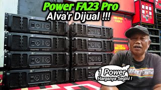 ALVA'R Obral Power Murah Khusus Subwoofer‼️Segini Harga Per Unit Nya❗️