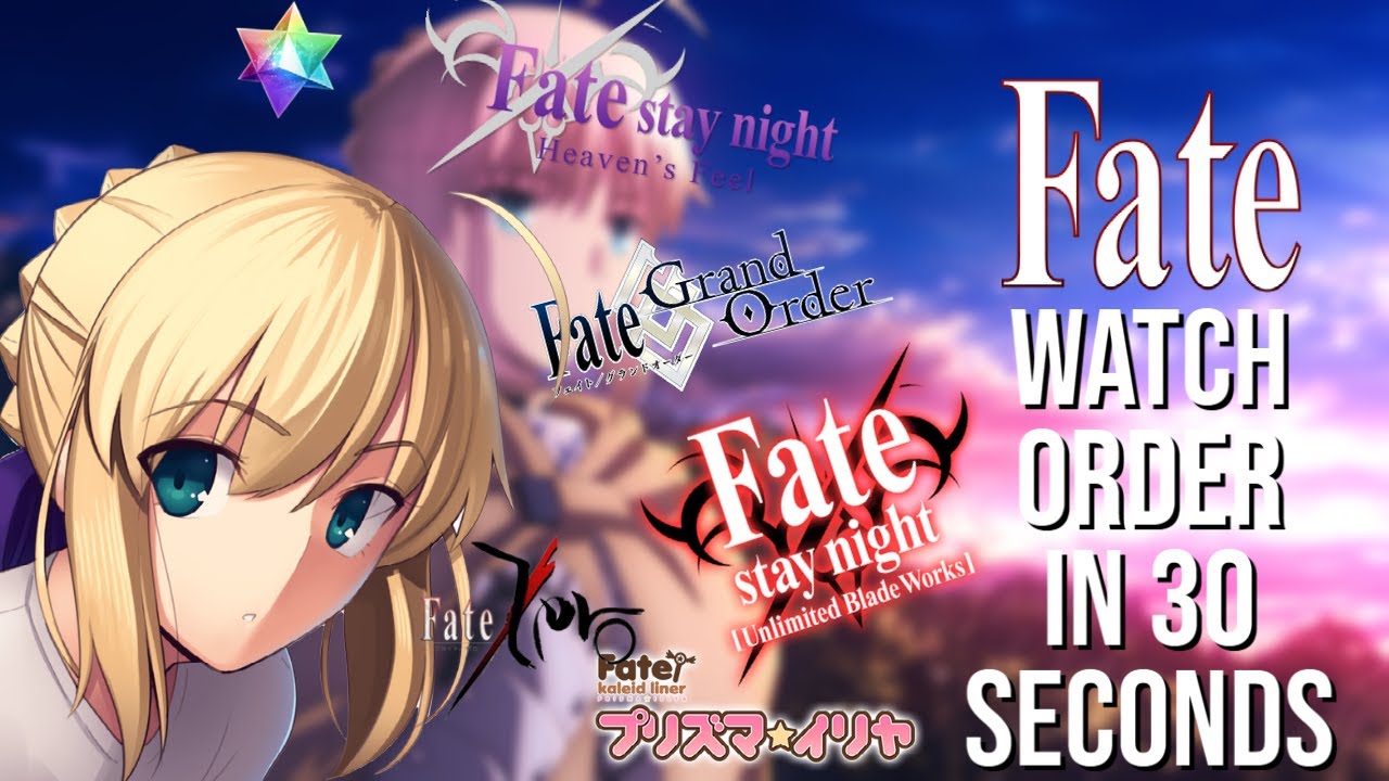 Fate watch order: How to watch the (many) Fate anime series and