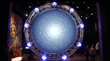 Incredible Stargate Replica from "Les Enfants de Mac Gyver" (with added Kawoosh VFX)