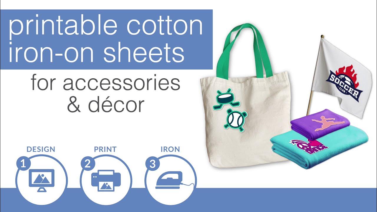 Horizon Group USA Create Out Loud Print & Transfer Sheets for Light Colored Cotton Fabric - Each