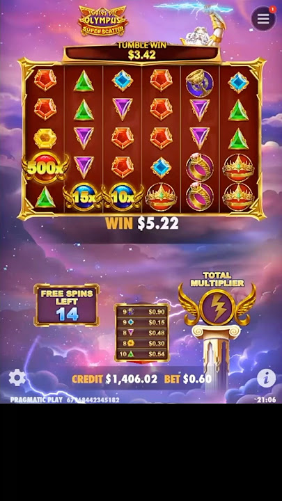 INSANE WIN ON GATES OF OLYMPUS SUPER SCATTER SLOT! (500X FIRST SPIN)