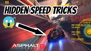 Asphalt 8 | hidden speed tricks😱 screenshot 2