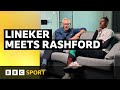 Marcus Rashford speaks to Gary Lineker about how he&#39;s improved as a striker | BBC Sport