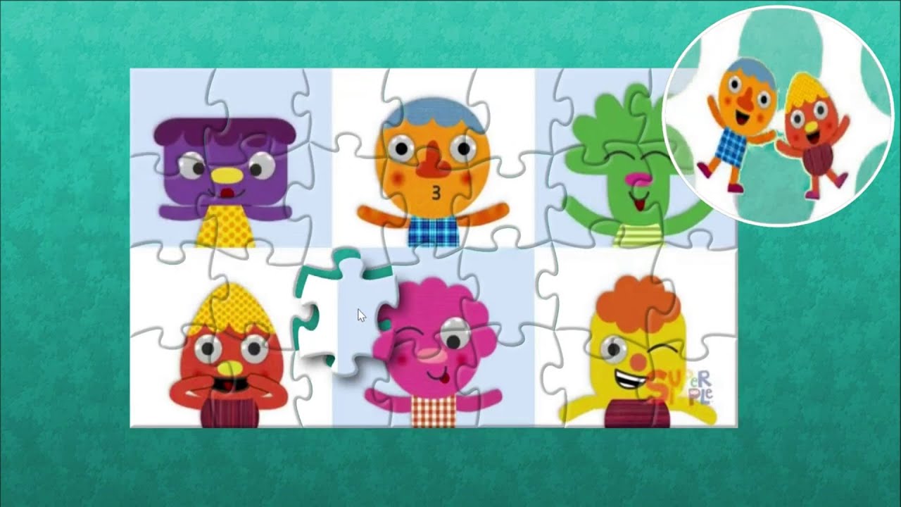 Best Jigsaw This Is A Happy Face Noodle & Pals Super Simple Songs MK ...