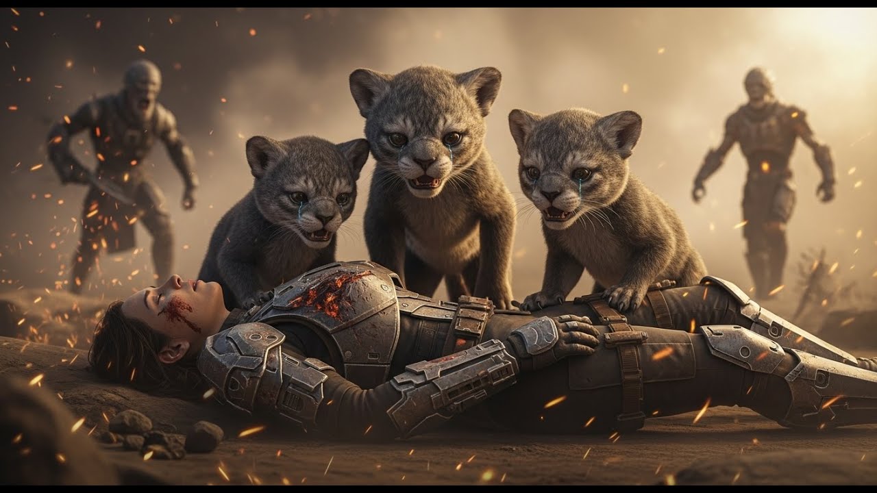 The Cubs Wept When She Fell — Then Turned to the Enemy and Growled, “Run.