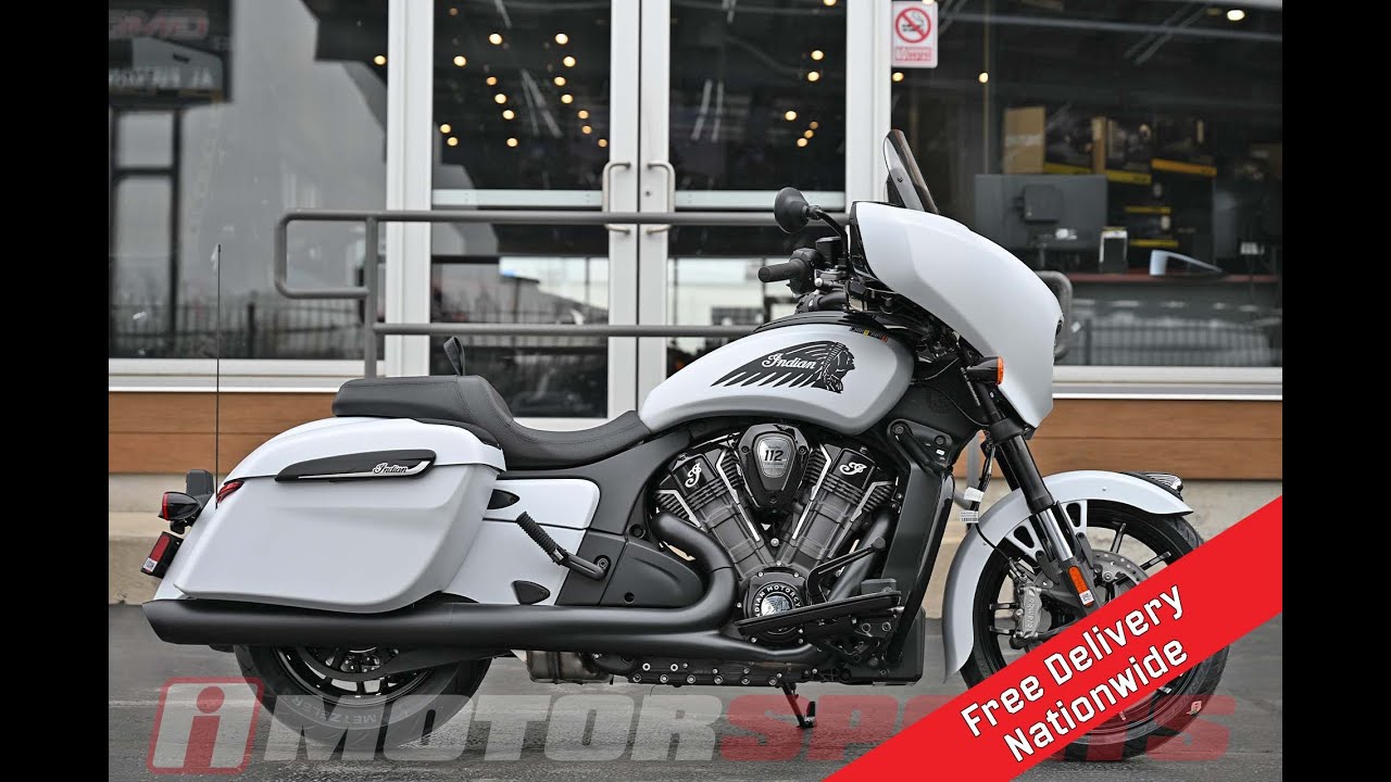 2025 Indian Chieftain PowerPlus Dark Horse 112 w/PowerBand Ghost