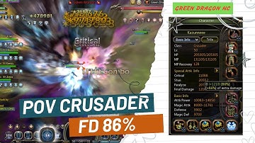 GDN HC (PoV Crusader) FD 86% - NgeriNgerong Auto Dapet "Powerful Blow" ini mah | Dragon Nest Return