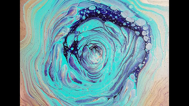 #72| Galactic Rose | Turquoise Ring Pour With Left...