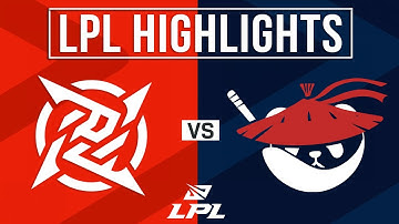 NIP vs AL Highlights ALL GAMES | LPL 2024 Summer | Ninjas in Pyjamas vs Anyone