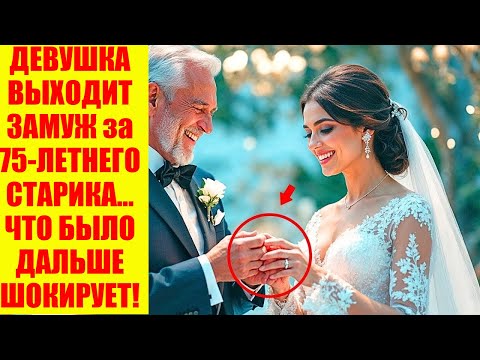 ДЕВУШКА ВЫХОДИТ ЗАМУЖ за 75-ЛЕТНЕГО СТАРИКА… ЧТО БЫЛО ДАЛЬШЕ ШОКИРУЕТ! 💍😱