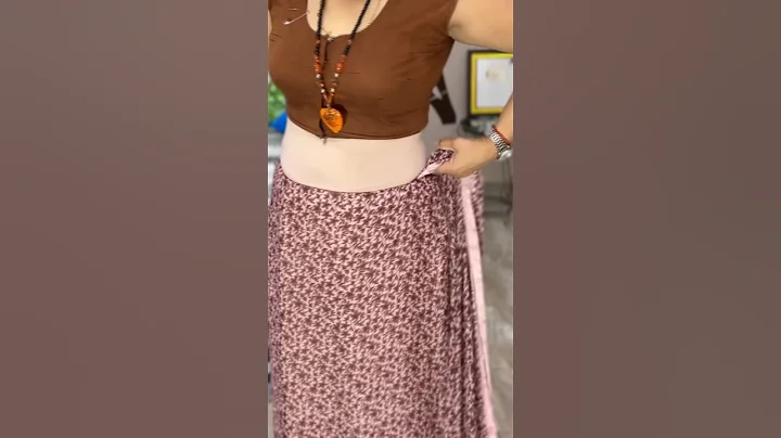 Easy Daily Wear Saree Draping in 1 minute