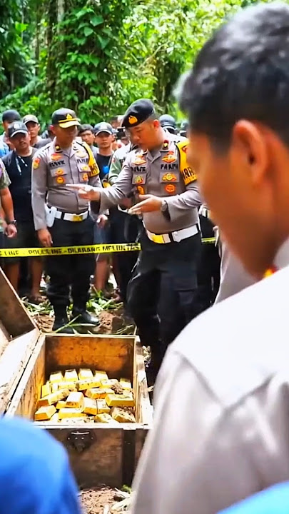 penemuan harta karun emas peninggalan kerajaan #segelpenemuanemas #emas #shorts