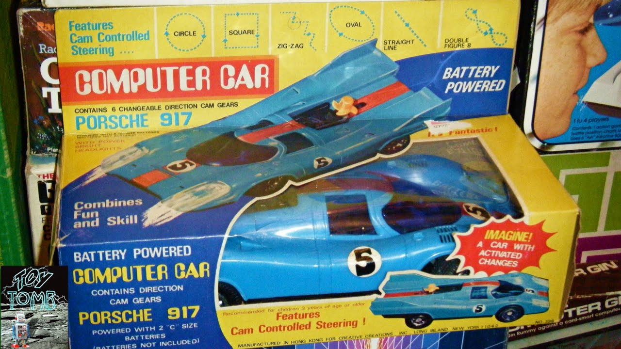 computer car toy