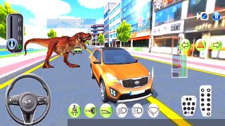 3D Car vs Bullet Train Statin #10 - 3D Car Driving Simulator - Android Gameplay screenshot 3