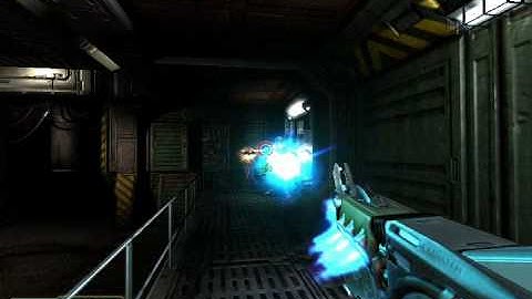 Doom 3 Nightmare Playthrough - Level 21 Delta Labs Sector 5
