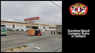 Oakland 2-Alarm Fire Audio Sunshine Biscuit Company 5/29/2021 [California]