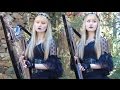 MEGADETH - A Tout le Monde (Harp Twins) Camille and Kennerly HARP METAL
