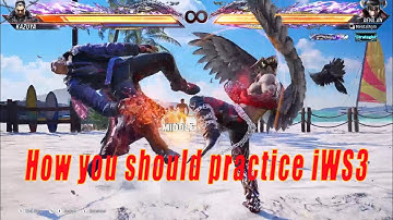 TEKKEN 8 | Devil Jin | iWS3 practice and staple combos