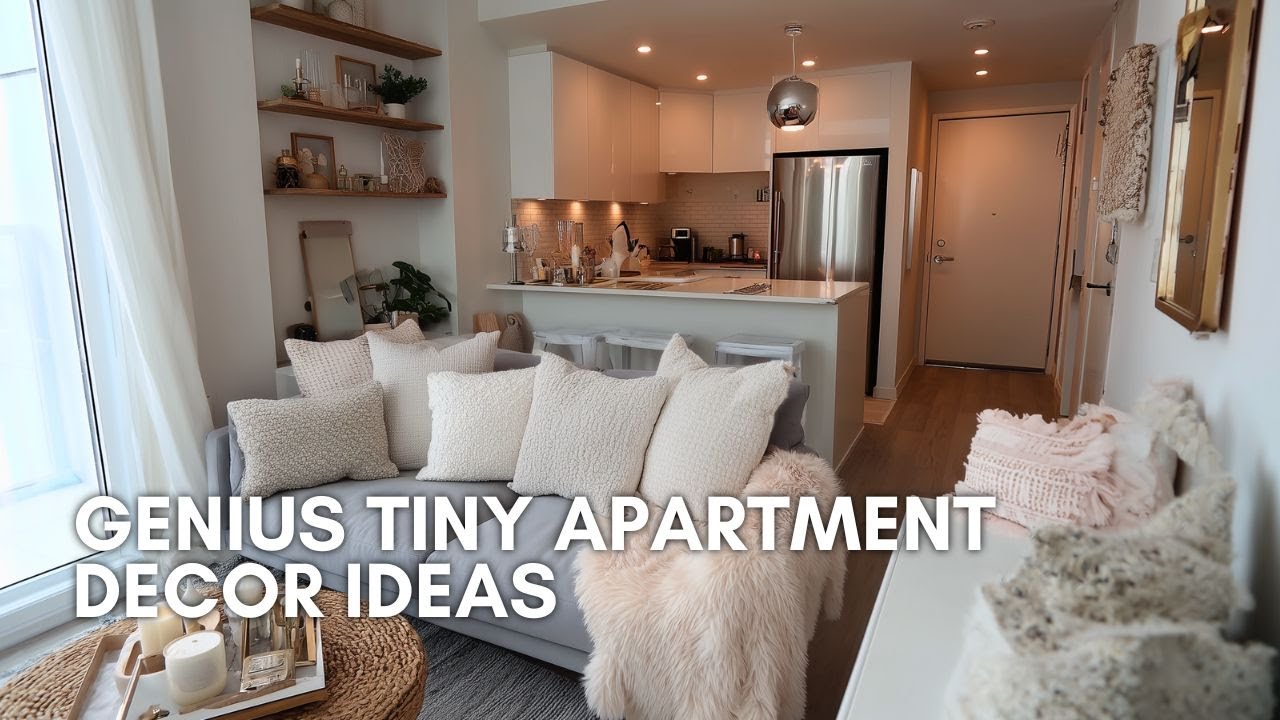 Genius Tiny Apartment Decor Ideas to Maximize Space & Keep Your Home ...