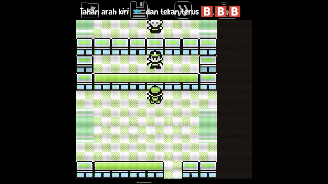 Pokemon Red GB - How to skip a guard on Cycling Road gate without Bicycle