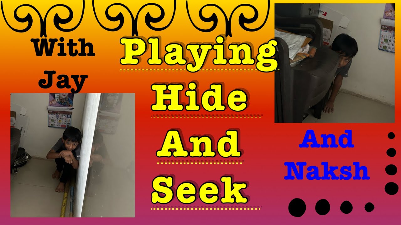 Playing Hide and Seek Game with Friend | @tenxluckynaksh - YouTube